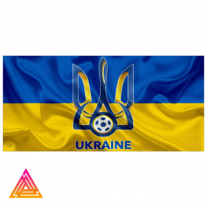 Чашка "Герб України на прапорі Євро 2020"